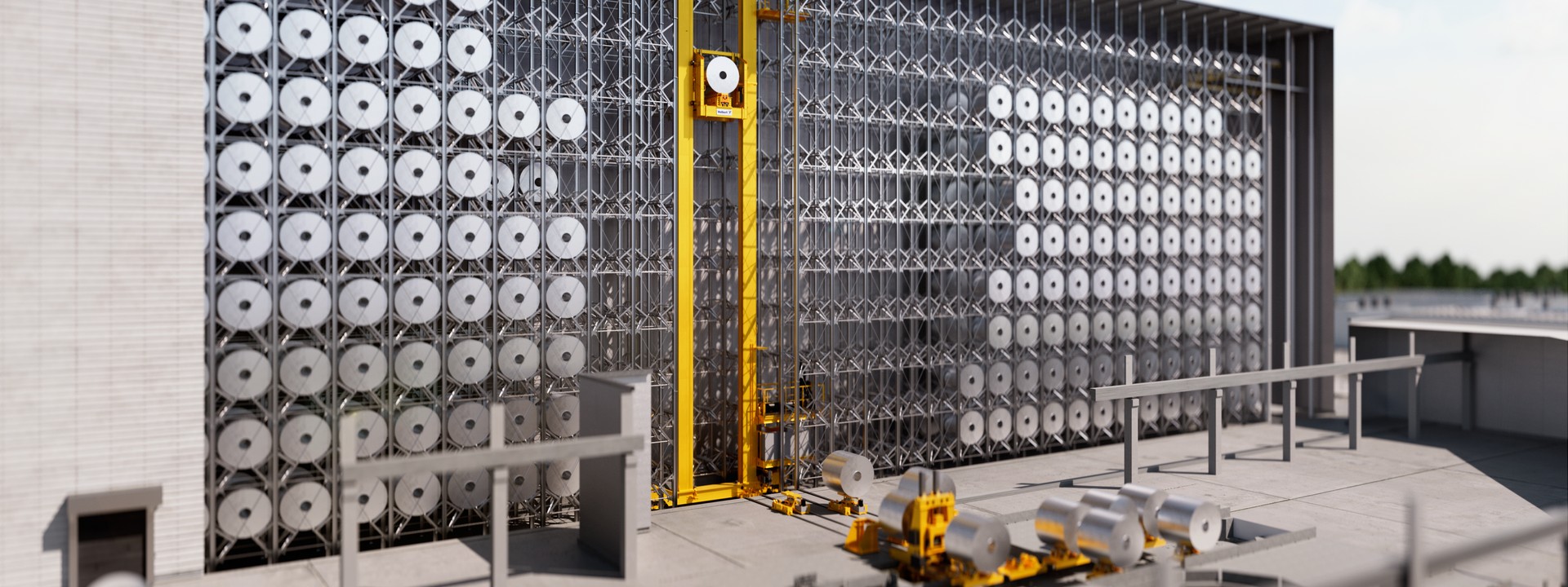 Automated intralogistics for Logan Aluminum | Vollert Heavy Duty Solutions