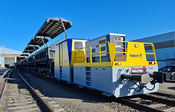 Remote-controlled rail loading in Finland | Vollert Heavy Duty Solutions